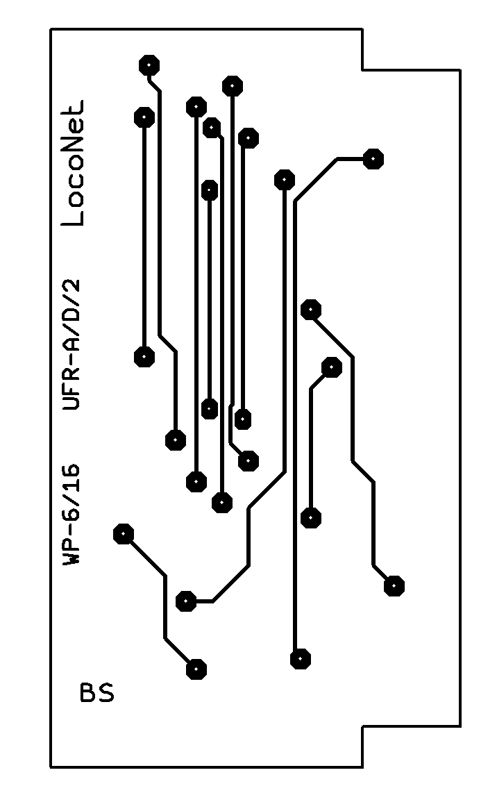 UFR-A/D Bestückungsseite